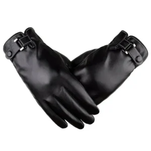 Black Color Good Supplier Unique Design Daily Life Wear Unisex Leather Gloves BY STADEOS SIALKOT CO.