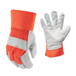 High Quality Heavy Duty Cowhide Best Supplier OEM Service Men Safety Wear Working Gloves BY STADEOS SIALKOT CO.