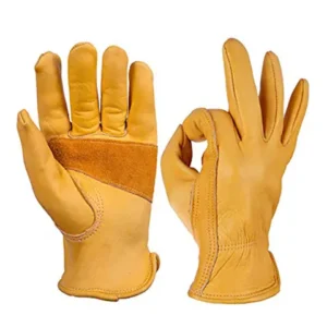 Wholesale Rate Factory Rate Plam Protection Cowhide Product Newest Working Gloves BY STADEOS SIALKOT CO.